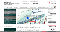 Desktop Screenshot of nailservice.cz